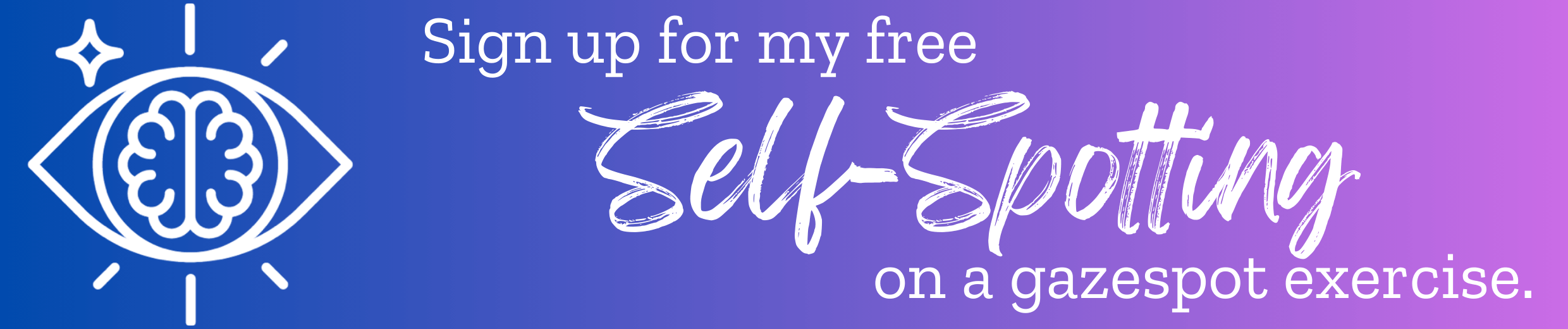 Banner for Self Opt In