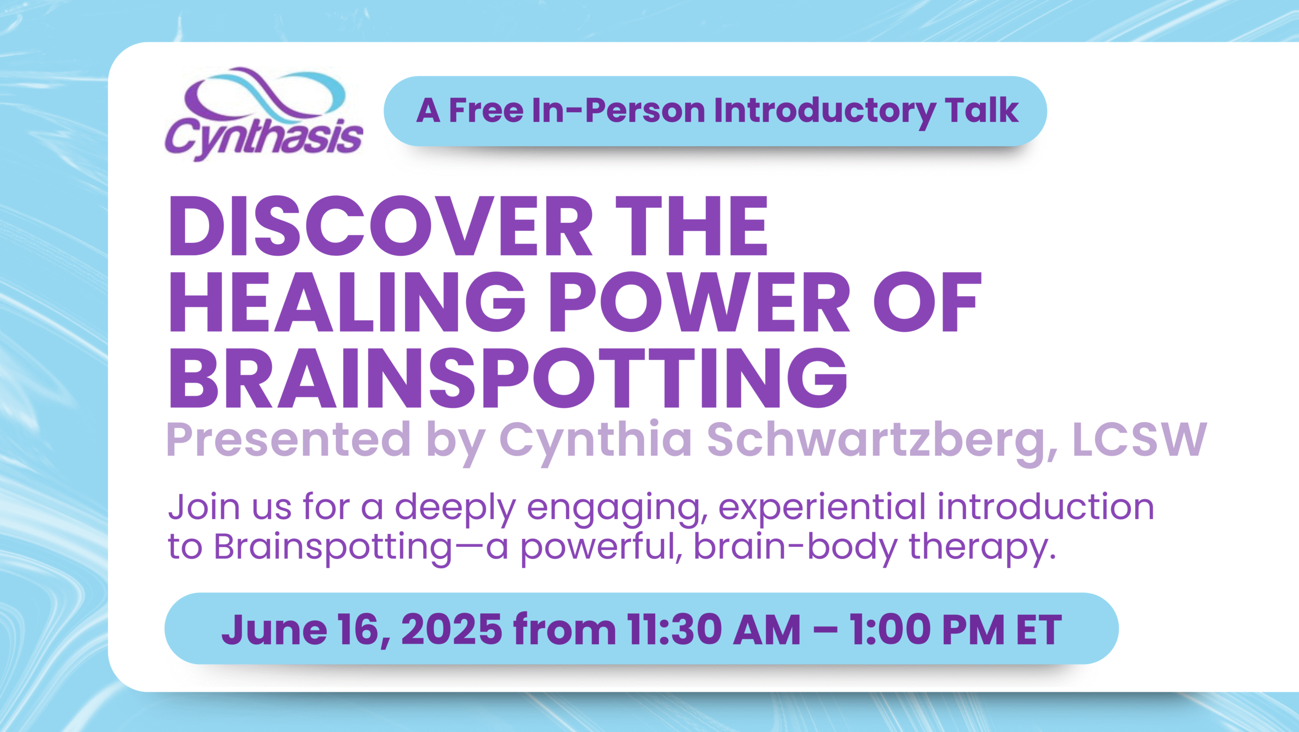 Discover the Healing Power of Brainspotting